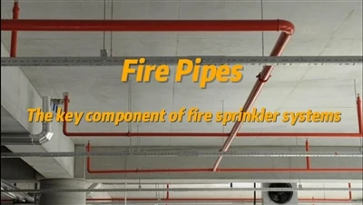 Pipa pemadam kebakaran Komponen penting dari sistem sprinkler kebakaran